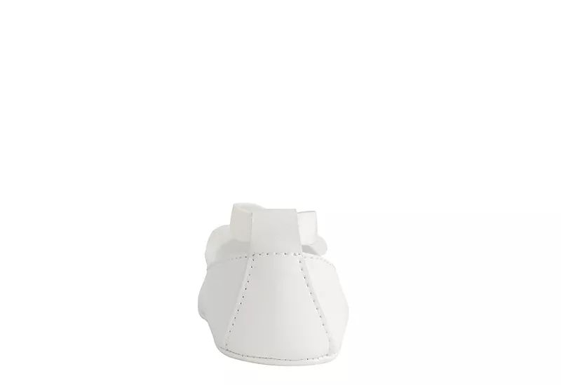 Baby Deer Girls Infant Ellen Dress Flat - White 5 Baby Deer Girls Infant Ellen Dress Flat - White - Image 5