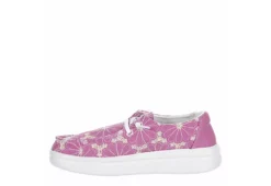 Heydude Girls Wendy Youth Rise Slip On Sneaker - Purple -Fami Shoes Sales US 01 703235 03