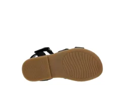 Cupcake Couture Girls Infant Lil Bow Sandal - Black -Fami Shoes Sales US 01 720041 06