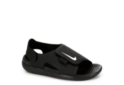 Nike Boys Sunray Adjust Outdoor Sandal - Black