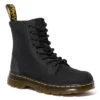 Dr. Martens Dr.martens Boys Combs Combat Boot - Black