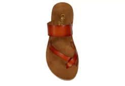 Cupcake Couture Girls Ring Sandal - Cognac -Fami Shoes Sales US 01 740083 05