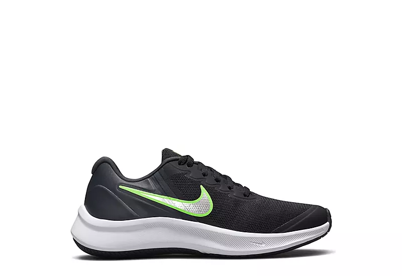 Nike Boys Star Runner Sneaker - Black 2 Nike Boys Star Runner Sneaker - Black - Image 2