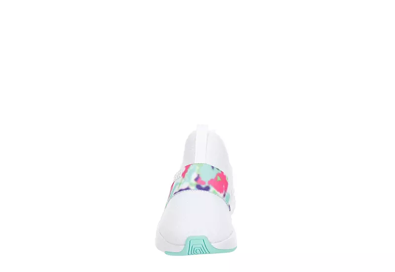 Puma Girls Big Kid Softride Sophia Slip On Sneaker - White 3 Puma Girls Big Kid Softride Sophia Slip On Sneaker - White - Image 3
