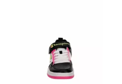 Champion Girls Arena Power Low Sneaker - Bright Pink 9 Champion Girls Arena Power Low Sneaker - Bright Pink -Fami Shoes Sales US 01 807689 02