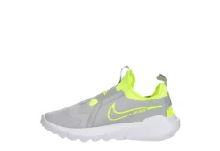Nike Boys Flex Runner 2 Slip On Sneaker - Grey -Fami Shoes Sales US 01 807734 03