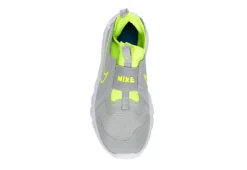 Nike Boys Flex Runner 2 Slip On Sneaker - Grey -Fami Shoes Sales US 01 807734 05