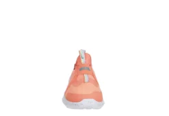 Nike Girls Flex Runner 2 Slip On Sneaker - Peach -Fami Shoes Sales US 01 807750 02