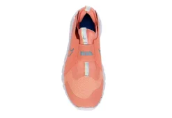 Nike Girls Flex Runner 2 Slip On Sneaker - Peach -Fami Shoes Sales US 01 807750 05