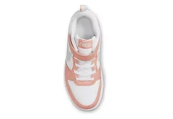 Nike Girls Court Borough 2 Low Top Sneaker - White 11 Nike Girls Court Borough 2 Low Top Sneaker - White -Fami Shoes Sales US 01 807753 04