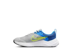 Nike Boys Downshifter 12 Sneaker - Grey -Fami Shoes Sales US 01 807755 02