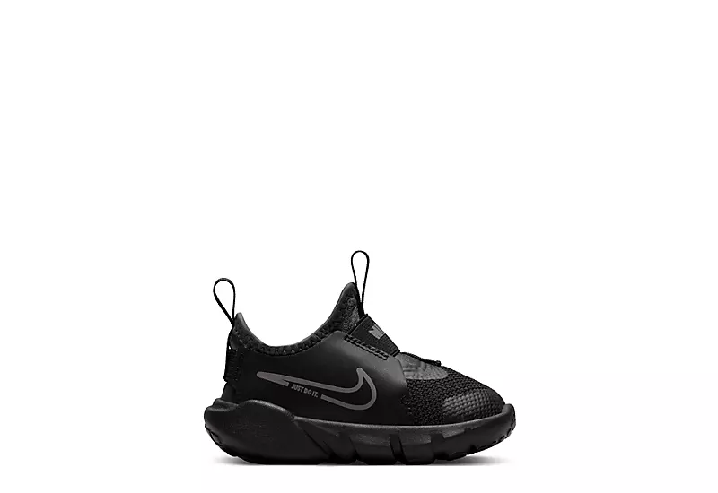 Nike Boys Infant Flex Runner Slip On Sneaker - Black 2 Nike Boys Infant Flex Runner Slip On Sneaker - Black - Image 2