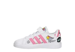 Adidas Girls Grand Court 2.0 Sneaker - White -Fami Shoes Sales US 01 807839 03