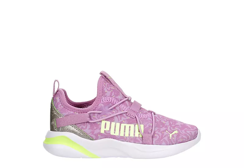 Puma Girls Softride Rift Slip On Sneaker - Pink 2 Puma Girls Softride Rift Slip On Sneaker - Pink - Image 2
