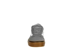 Vans Boys Ward Sneaker - Grey -Fami Shoes Sales US 01 807916 02