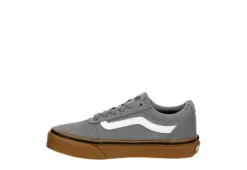 Vans Boys Ward Sneaker - Grey -Fami Shoes Sales US 01 807916 03