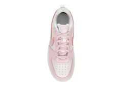 Nike Girls Court Borough 2 Low Top Sneaker - White 12 Nike Girls Court Borough 2 Low Top Sneaker - White -Fami Shoes Sales US 01 807984 05