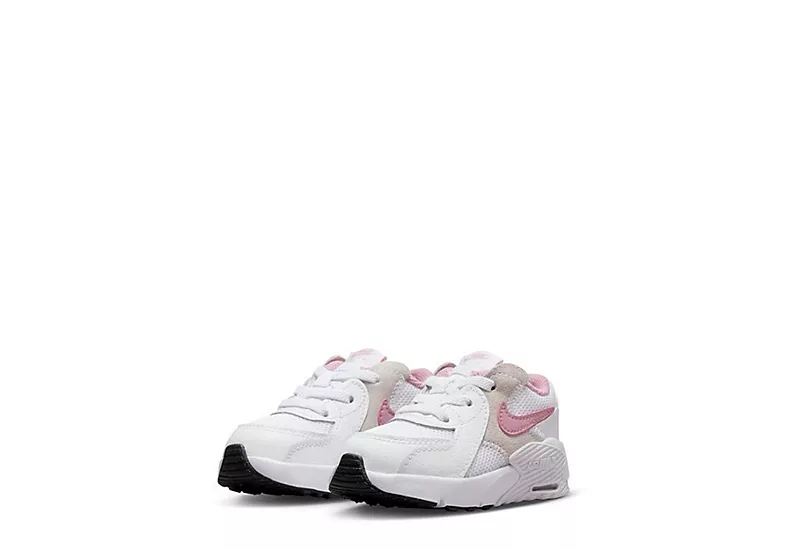 Nike Girls Infant Air Max Excee Sneaker - White 1 Nike Girls Infant Air Max Excee Sneaker - White