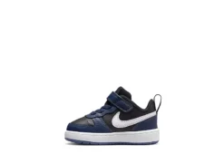 Nike Boys Infant Court Borough 2 Low Top Sneaker - Navy -Fami Shoes Sales US 01 807988 02