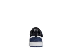 Nike Boys Infant Court Borough 2 Low Top Sneaker - Navy -Fami Shoes Sales US 01 807988 03
