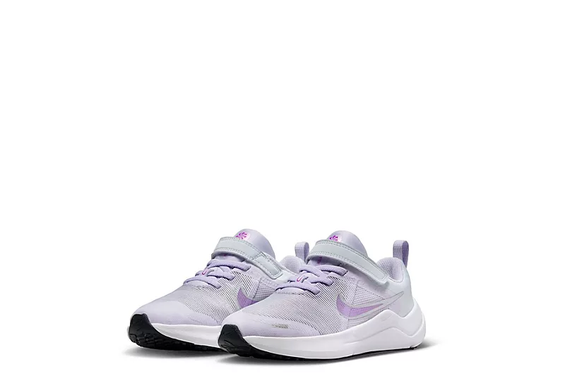 Nike Girls Downshifter 12 Sneaker - Purple 1 Nike Girls Downshifter 12 Sneaker - Purple