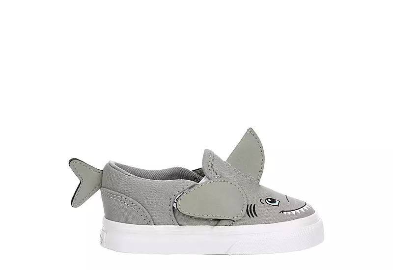 Vans Boys Infant Asher Sneaker - Grey 2 Vans Boys Infant Asher Sneaker - Grey - Image 2