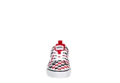 Vans Boys Filmore Sneaker - Red 9 Vans Boys Filmore Sneaker - Red -Fami Shoes Sales US 01 808096 02
