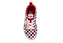 Vans Boys Filmore Sneaker - Red 12 Vans Boys Filmore Sneaker - Red -Fami Shoes Sales US 01 808096 05