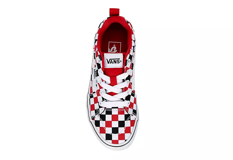Vans Boys Filmore Sneaker - Red 6 Vans Boys Filmore Sneaker - Red - Image 6