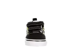 Vans Boys Infant Ward Sneaker - Black -Fami Shoes Sales US 01 808100 02