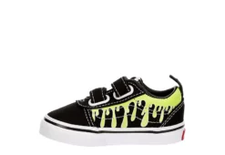 Vans Boys Infant Ward Sneaker - Black -Fami Shoes Sales US 01 808100 03