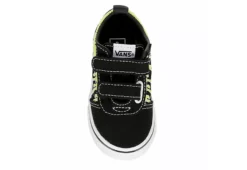 Vans Boys Infant Ward Sneaker - Black -Fami Shoes Sales US 01 808100 05