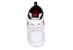 Nike Boys Infant Court Borough 2 Low Top Sneaker - White 12 Nike Boys Infant Court Borough 2 Low Top Sneaker - White -Fami Shoes Sales US 01 808123 05