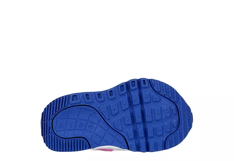 Nike Girls Infant Air Max Systm Td Sneaker - White 7 Nike Girls Infant Air Max Systm Td Sneaker - White - Image 7