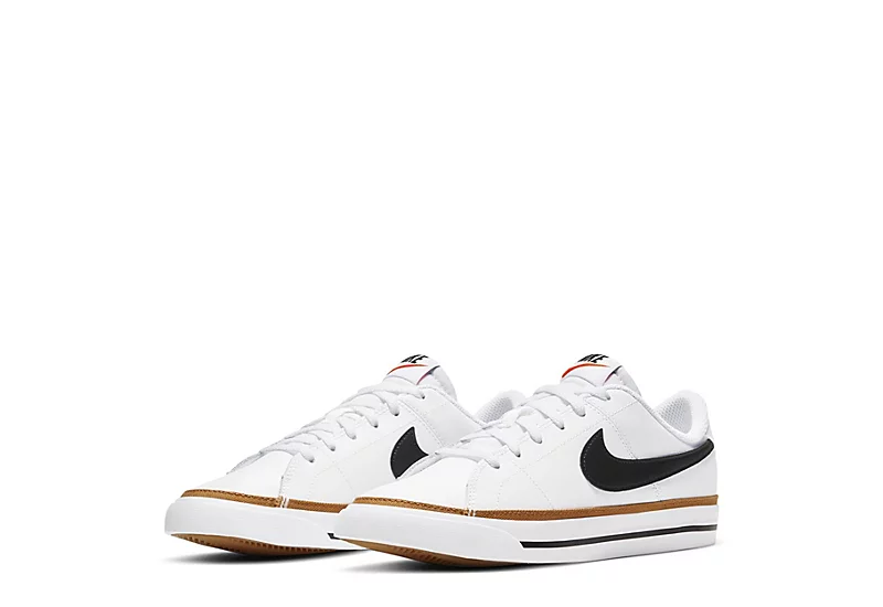 Nike Boys Court Legacy Sneaker - White 1 Nike Boys Court Legacy Sneaker - White