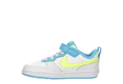 Nike Boys Court Borough 2 Low Top Sneaker - White 10 Nike Boys Court Borough 2 Low Top Sneaker - White -Fami Shoes Sales US 01 808158 03