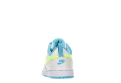 Nike Boys Court Borough 2 Low Top Sneaker - White 11 Nike Boys Court Borough 2 Low Top Sneaker - White -Fami Shoes Sales US 01 808158 04