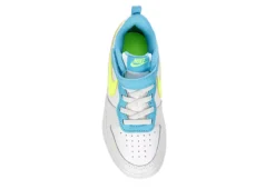 Nike Boys Court Borough 2 Low Top Sneaker - White 12 Nike Boys Court Borough 2 Low Top Sneaker - White -Fami Shoes Sales US 01 808158 05