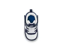 Nike Boys Infant Court Borough Mid 2 Sneakers - White -Fami Shoes Sales US 01 808166 04
