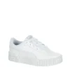 Puma Girls Carina Sneaker - White