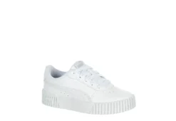 Puma Girls Carina Sneaker - White