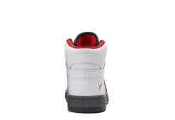 Puma Boys Rebound Layup Mid Sneaker - White 9 Puma Boys Rebound Layup Mid Sneaker - White -Fami Shoes Sales US 01 808200 02
