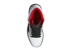 Puma Boys Rebound Layup Mid Sneaker - White 10 Puma Boys Rebound Layup Mid Sneaker - White -Fami Shoes Sales US 01 808200 03