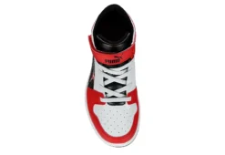 Puma Boys Rebound Layup Sl Sneaker - White -Fami Shoes Sales US 01 808201 05
