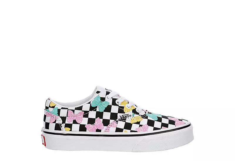 Vans Girls Doheny Sneaker - Black 2 Vans Girls Doheny Sneaker - Black - Image 2