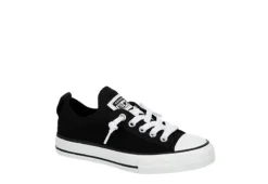 Converse Girls Chuck Taylor All Star Kids Knit Shoreline Sneaker - Black