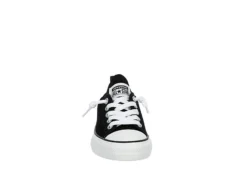 Converse Girls Chuck Taylor All Star Kids Knit Shoreline Sneaker - Black -Fami Shoes Sales US 01 808239 02