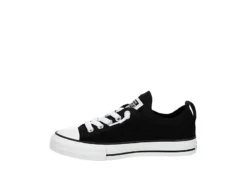 Converse Girls Chuck Taylor All Star Kids Knit Shoreline Sneaker - Black -Fami Shoes Sales US 01 808239 03
