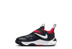 Nike Boys Team Hustle D11 High Top Basketball Shoe - Black -Fami Shoes Sales US 01 808260 02