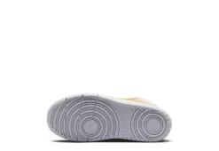 Nike Girls Court Borough 2 Mid Top Sneaker - White -Fami Shoes Sales US 01 808289 05